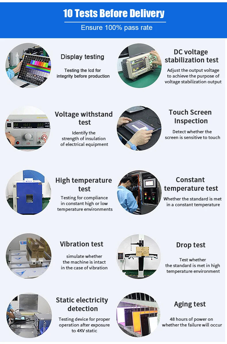 TouchWo 15.6 21.5 23.8 Inch Wall Mount Touch Screen AIO Computer Touchscreen Self Service Checkout Ordering Ticket Payment Kiosk