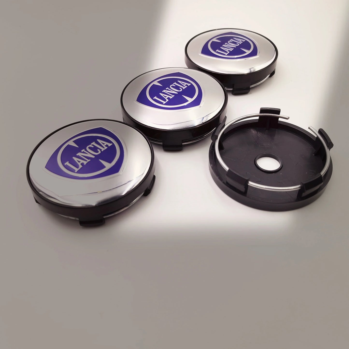 4pcs Fiat 500 Abarth Lancia Car Wheel Center Hub Cap Car Wheel Center Caps Hubcap Cover 60mm