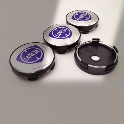 4pcs Fiat 500 Abarth Lancia Car Wheel Center Hub Cap Car Wheel Center Caps Hubcap Cover 60mm