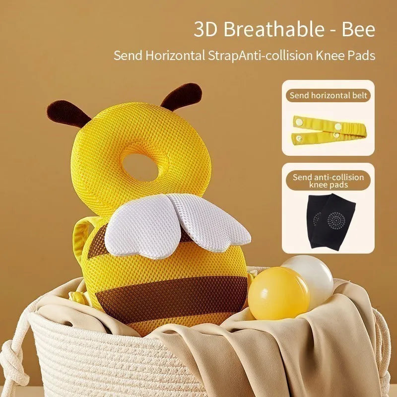 AIBEDILA Newborn Head Back Protector Baby Protect Pillow Learn Walk Headgear Prevent Injured Safety Pad Prevention Fall Pillows