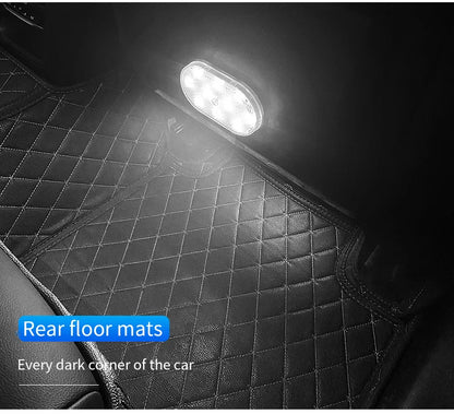 Motion Sensor Led Light 650mAH USB Rechargeable Automatic Induction Sensing Light Wireless Foot Lamp for Car Trunk Door