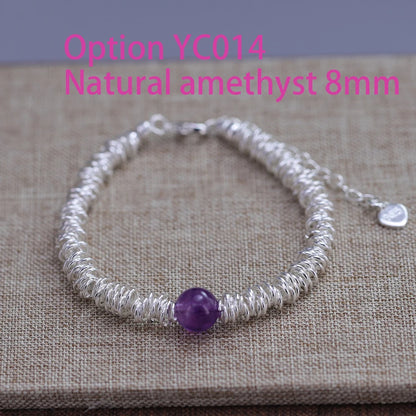 VENTFILLE 925 Sterling Silver Butterfly Bracelet for Girl Bead String Design Insect Fashion Versatile Jewelry Gift Dropshipping