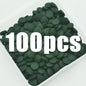 50-300Pcs High Purity Spirulina Tablets Spiral Seaweed Enrichment Favorite Pets Food Fish Crystal Red Shrimp Fish Food Aquarium