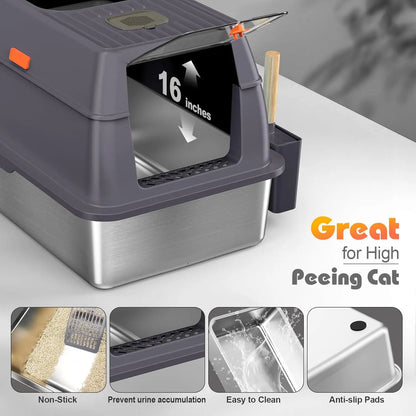 OEM Custom Size Multifunctional Cat Bed Pet Storage Bench Waterproof Cat Box Enclosure Furniture Easy Clean 20L Inner