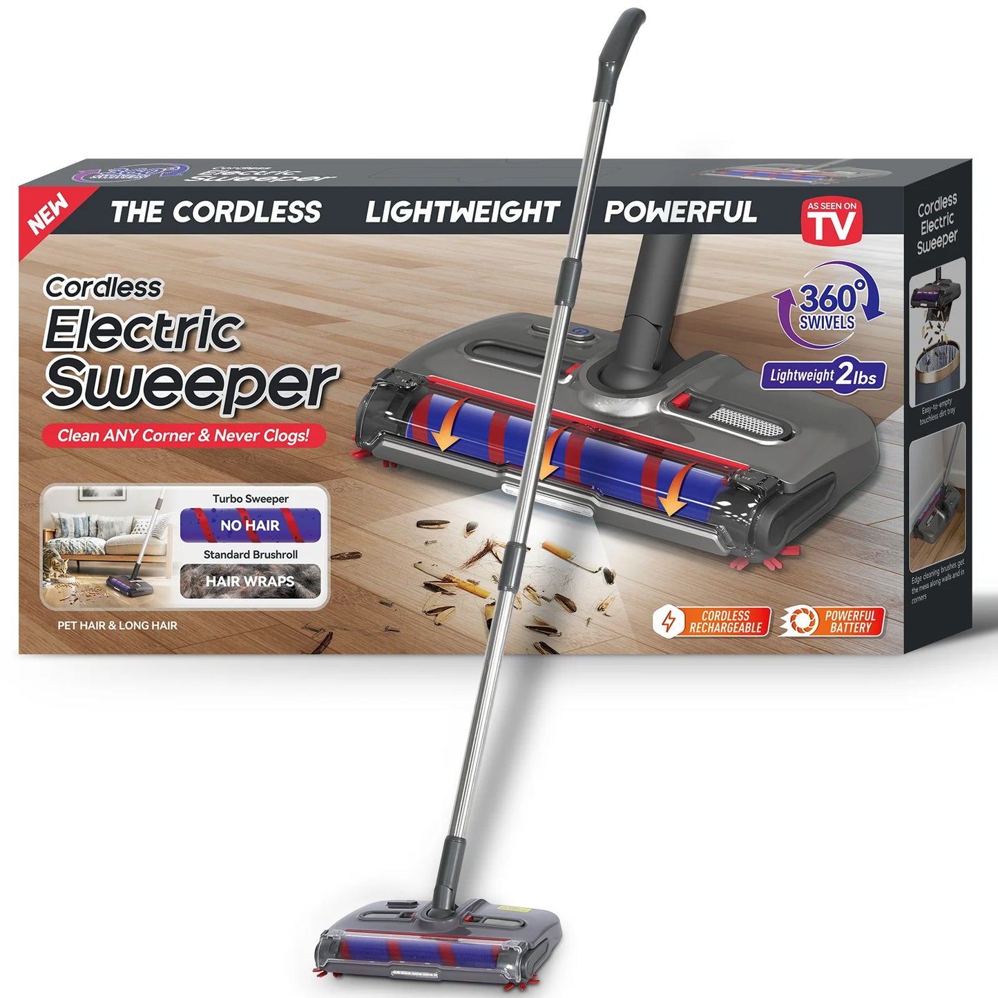 Wireless Electric Spin Mop Cleaner Automatic Mops Floor Cleaning Electric Floor Mop Rechargeable Home-appliance Sweeper Cleaning