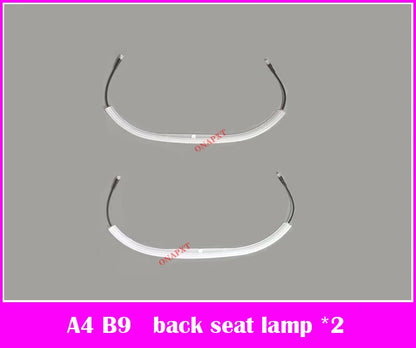 LED For Audi A4 S4 A5 S5 B9 2016-2023 Center Console Dashboard Ambient Light Strip Decorative Cover Lift Tweeter Speaker Lamp