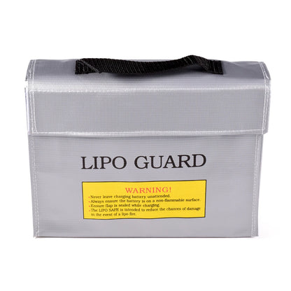 Lipo Guard Safety Bag Fireproof Explosion-Proof Portable Lipo Safety Bag 215*115*155mm for RC FPV Racing Drone Car Battery Safe