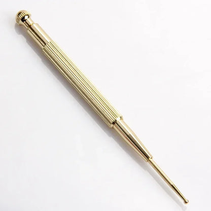 Facial Reflexology Massage Tool Retractable Acupuncture Pen Double Headed Spring Ear Care Tool Point Probe Pen Massager for Face