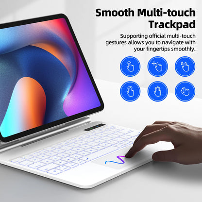 Smart Pogo Pin Keyboard case for iPad Air 11 2025 M3 for iPad Air 6 11 2024 Pro 11 Air 4 Air 5 10.9 Trackpad teclado ipad  키보드