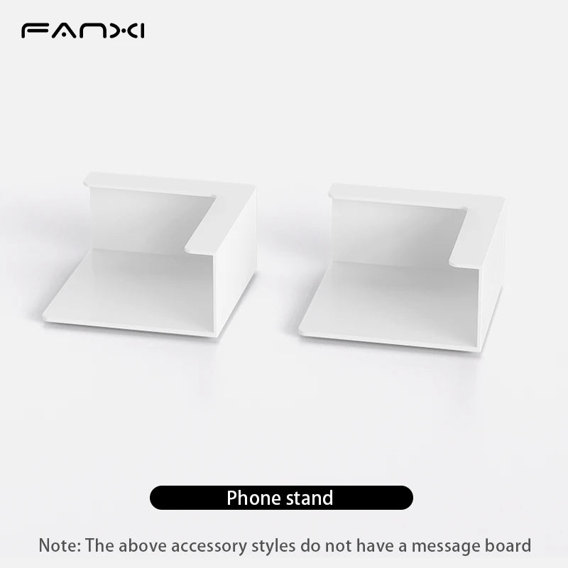 Magnetic Bulletin Board with Stand Magnetic Board for Tabletop with Magnetic Clamp Metal Board for Magnets Display