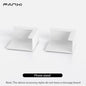 Magnetic Bulletin Board with Stand Magnetic Board for Tabletop with Magnetic Clamp Metal Board for Magnets Display