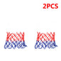 1-5PCS Basketball Net All-Weather Basketball Net Tri-Color Basketball Hoop Net Powered Basketball Hoop Basket Rim Net 농구골대