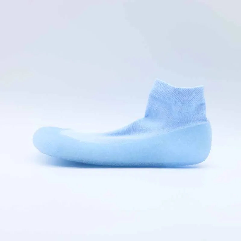 Woman Anti-slip Yoga Fitness Socks Shoes Children Kids Teen Girls Luminous Sport Socks Breathable Cotton Non-slip Jelly Shoes