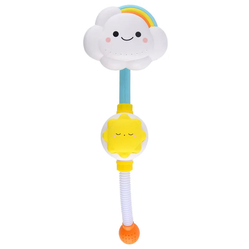 Baby Bath Toy Cloud Faucet Shower Sprinkler Water Spray Game Toy Kids Bathroom Gift