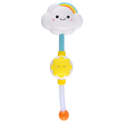 Baby Bath Toy Cloud Faucet Shower Sprinkler Water Spray Game Toy Kids Bathroom Gift