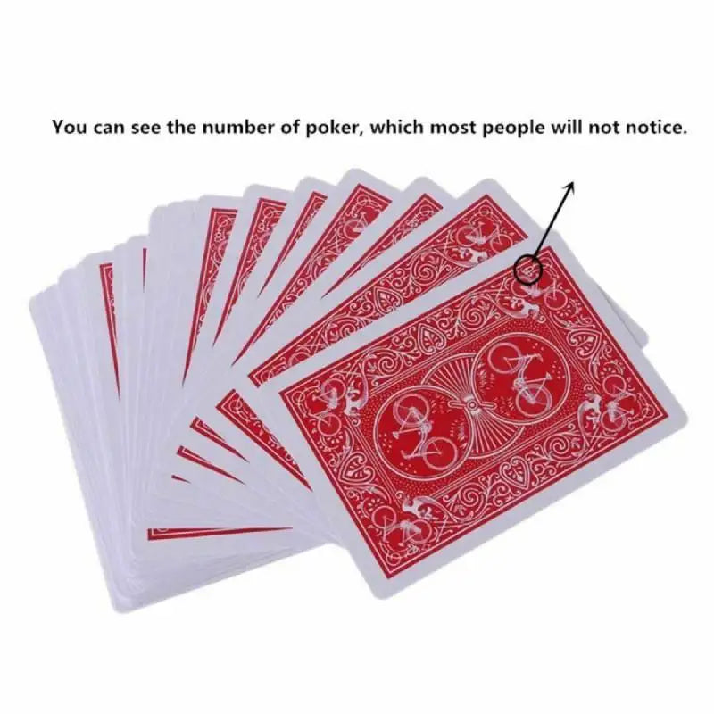 Easy Magic Trick Marked Stripper Deck Playing Cards Poker Magic Tricks Close Up Magic Props Party Table Games Gift for Kid Child