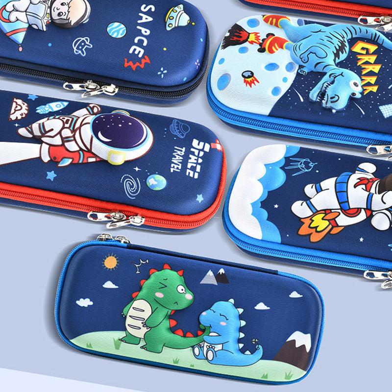3D Kawaii Pencil Case EVA Large Capacity Waterproof Light Pencil Box for Student School Supply Stationery bag