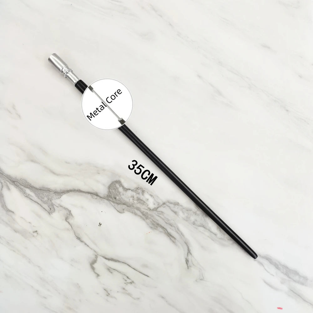 Anime Cosplay Magic Metal Core Wand With Box Children Decoration Toy Accessories For Kids Bacchetta Di Plastic Magic Stick