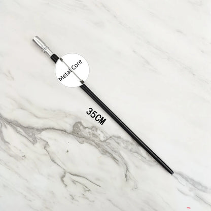 Anime Cosplay Magic Metal Core Wand With Box Children Decoration Toy Accessories For Kids Bacchetta Di Plastic Magic Stick