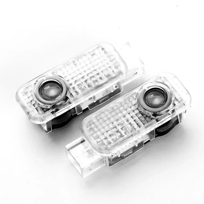 2PCS Car Door LED Light Logo Laser Projector Welcome Light For Audi sline TT Q2 Q3 Q5 Q7 Q8 A3 A4 A5 A6 A7 R8 B5 B6 B7 B8 C5 C6