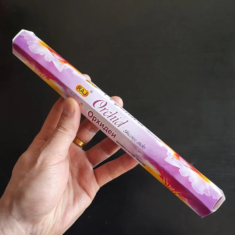 T Fragrances India Incense Stick Handmade Aromatherapy Sticks 20 Sticks Per Box Sandalwood Lavender Meditation Incenses
