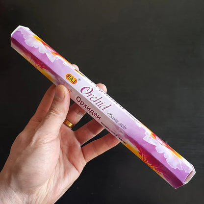 T Fragrances India Incense Stick Handmade Aromatherapy Sticks 20 Sticks Per Box Sandalwood Lavender Meditation Incenses