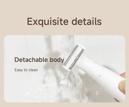 DOCOLAB Electric Razor Depilador Trimmer Shaver Epilator 4 In 1 Body Hair Removal Bekini Painless Cordless Gifts Men Women