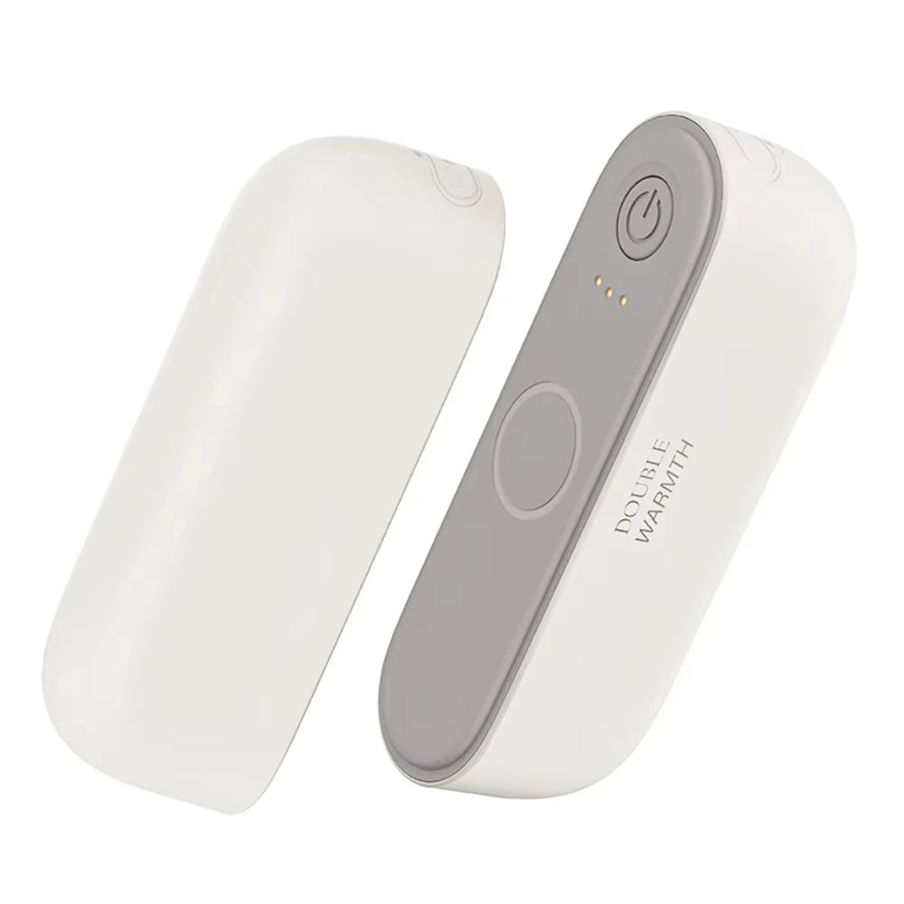2-in-1 Magnetic Rechargeable Hand Warmers Electric Portable Handwarmers Long Lasting Safe Heating Warmer Pocket Heater