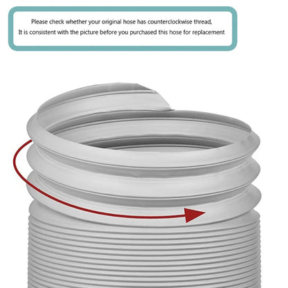 1.5/2M Portable Flexible Conditioner Exhaust Hose Tube/13/15cm Exhaust Pipe Hose Connector Interface for Mobile Air Conditioning