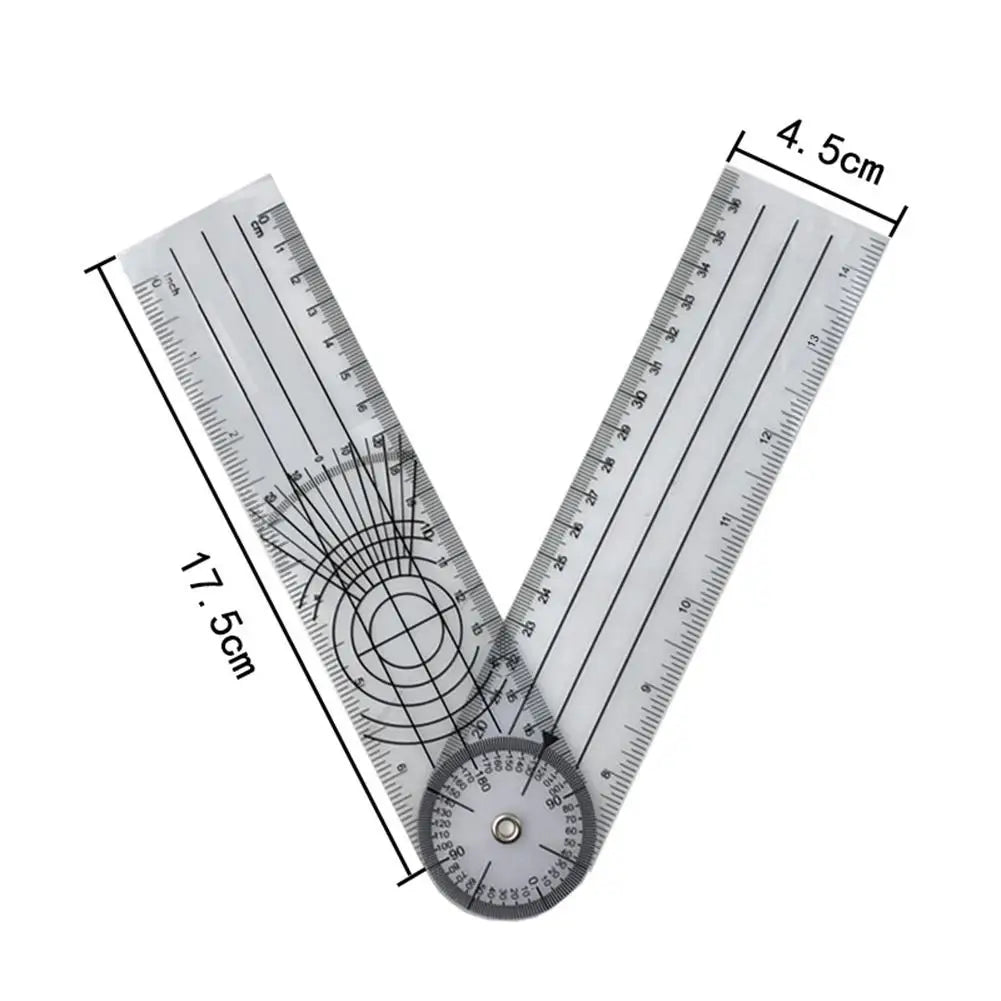 Metal Scale Stainless Steel Straight Ruler Measuring Stationery Drafting Accessories Hand Measuring Tool School Office Supplies
