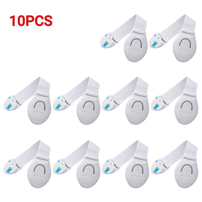 1-20PCS Child Safety Cabinet Lock Baby Security Protection Drawer Door Cabinet Lock Plastic Protection Kids Safety Door Lock