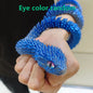 85Cm/33.46In Snake Statue Moveable Joints Animal Model Home Desktop Decoration Ornament Gift Collectible Statue