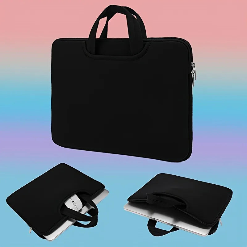 13/14/15/15.6Inch Laptop Handbag Computer Bag Front Pocket Can Hold Power, Mouse, Large Space Computer Handbag