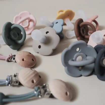 1PC Baby Pacifier Baby Silicone Lace Pacifier Anti-crying Sleep Anti-flatulence Maternal and Child Product Accessories