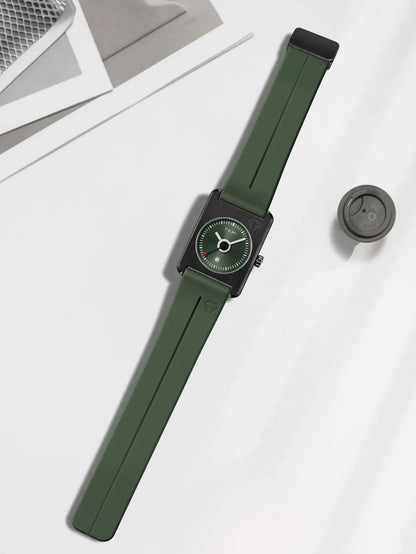 TOMI Men's Fashion Watches Quartz Watches Square Small Dial Wrist Watches Magnetic Buckle Watches Simple Leisure Watches