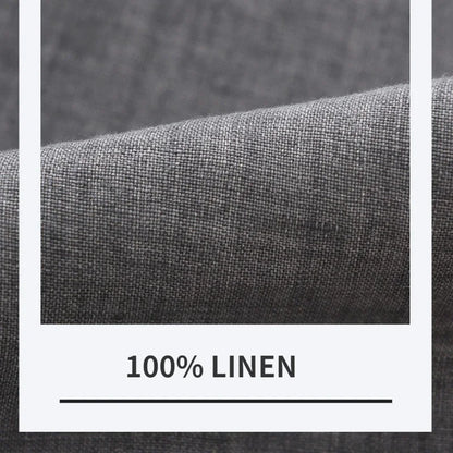 Summer New Pure Linen Casual Slim Pants for Men Clothing Thin Breathable Streetwear Men Trousers EC1335