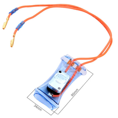 Replacement Fridges Defrost Thermostator AC 250V 10A-7 Celsius Bimetal Refrigerator Defroster Thermostat -7Degree 2 Cables