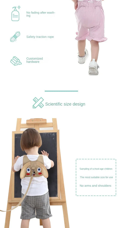 Baby Safety Walking Harness Belt Child Reins Aid Toddler Kids Strap Belt Outdoor Keep Harnesser Anti Lost Line