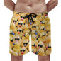 Summer New 3D Printed Cute Animal Yellow Duck Beach Shorts For Men Kid Funny Streetwear Swimming Trunks Fashion Cool Short Pants