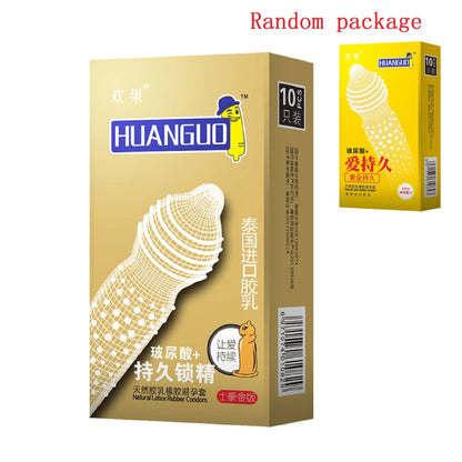 10/12PCS Super Dotted Condom Adult Sex Toys Stimulation Sleeves For Penis Male Contraception Condoms Erotic Product Sex Goods