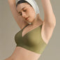 SUJIIN Sexy Seamless Wireless Bras for Women Push Up Padded Soft Support Invisible Lift V Neck Bralette Smooth Bra Female MX208