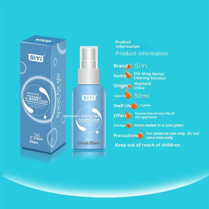 50ml Anti-bacterial Sex Toy Cleaner Disinfection Liquid for Vibrator Body Safe Cleaning Spray Bottle Sex Products Sterilization