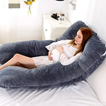 120x65cm Pregnant Pillow for Pregnant Women Soft Cushions of Pregnancy Maternity Support Breastfeeding for Sleep Dropshipping