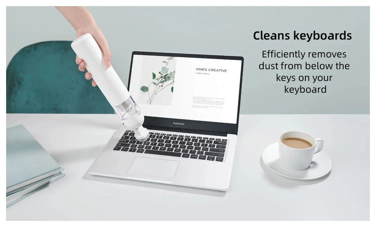 Original MIJIA Portable Handheld Vacuum Cleaner For Home Car Mini Wireless Dust Catcher Collector 13000PA Cyclone Suction