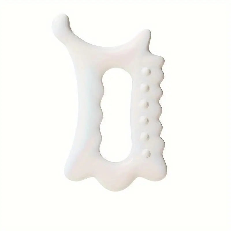 Ergonomic Versatile Handheld Gua Sha Board for Face & Body - Non-Ceramic, Gua Sha Massage Tool, Relaxation and Beauty Massager