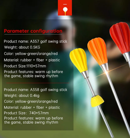 Caiton Golf Swing Exerciser | Premium Golf Aid for Men Women Beginners | Indoor Golf | Improve Your Skill and Accuracy
