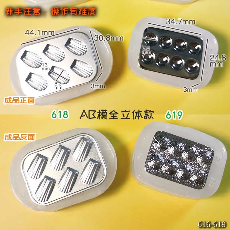 Miniature Food Play Mini Vintage Plate Fruit Plate Dinner Plate Doll House Mini Baking Baking Pan Organizer Jar Silicone Mold