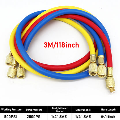 R22 High Pressure Resistant Liquid Filling Pipe for Automotive Air Conditioning Fluorine Refrigerant Refrigerant Pipe 2025 New