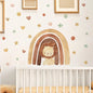 Cute Forest Animals Wall Stickers for Kids Rooms Children Boys Girls Baby Room Decoration Nursery Wallpaper Vinyl Elephant Lion