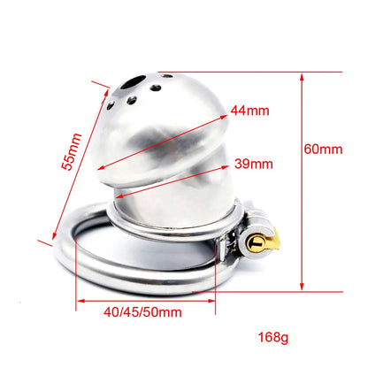 New Male Chastity Device Cock Cage Real Stainless steel chastity Belt Penis cage Drop shipping